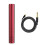 Red Wireless Tattoo Pen Machine Permanent Makeup RCA Interface Tattoo Pen 1