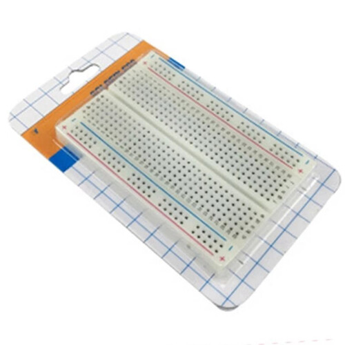 8.5x5.5cm 400 Tie Points Solderless PCB Breadboard  Test Protoboard DIY Bread Board for Bus Test Circuit Board