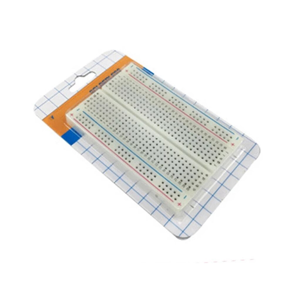 8.5X5.5cm 400 Tie Points Solderless Pcb Breadboard Test Protoboard Diy Bread Board For Bus Test Circuit Board 6031853207357