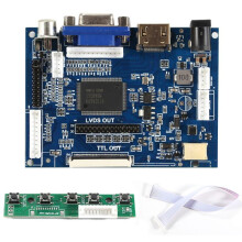 Adapter Board Module 7-8 Inch LCD 50PIN Universal AT070TN90/92/94 Driver Board -Compatible Projection Module