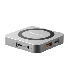 BLUEENDLESS 8 en 1 USB C Hub M.2 NVME SSD Station D'Accueil USB3.1 10 Gbit/S 100 W PD 4K60HZ Boîtier SSD M.2 Magnétique pour