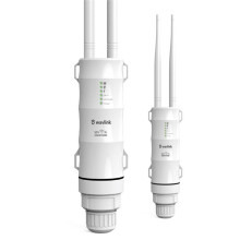 WAVLINK AC600 2.4G/5G Enrutador Wifi Inalámbrico de Alta Potencia para Exteriores/Repetidor AP Extensor 15KV Antena Exterior Enchufe de EE. UU.