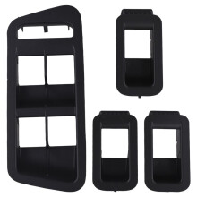 4st/Set Främre Bakdörr Fönsterbrytare Trimpanel 5G0868345 5G0867255 för MK7 Elektrisk Fönsteromkopplarram