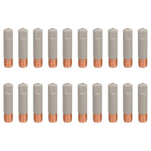 MIG Welding Gun Tips 20-Pack, .030" Ø0.8mm Non-Stick Coated Tips for Enhanced Performance