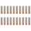 MIG Welding Gun Tips 20-Pack, .030" Ø0.8mm Non-Stick Coated Tips for Enhanced Performance 1