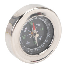 High Accuracy Portable Hiking Compass Stainless Steel for Outdoor Travel Camping