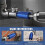 1Pack Broken Pipe Extractor Tool for 1/2", 3/4", 1",Broken Valve Extractor Tool with 40CRV Steel Hex Shank 4