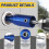 1Pack Broken Pipe Extractor Tool for 1/2", 3/4", 1",Broken Valve Extractor Tool with 40CRV Steel Hex Shank 7