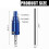 1Pack Broken Pipe Extractor Tool for 1/2", 3/4", 1",Broken Valve Extractor Tool with 40CRV Steel Hex Shank 8