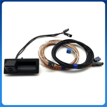 MQB para MK2 5T 5NA827566D 5NA 827 566 D Cámara de Visión Trasera de Coche Manija del Maletero Línea de Guía de Pulverización de Agua LAVADO