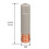 MIG Welding Gun Tips 20-Pack, .030" Ø0.8mm Non-Stick Coated Tips for Enhanced Performance 7