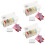 42Pièces Serviettes Compressées Coton Assorties Usage Maison Voyage 7