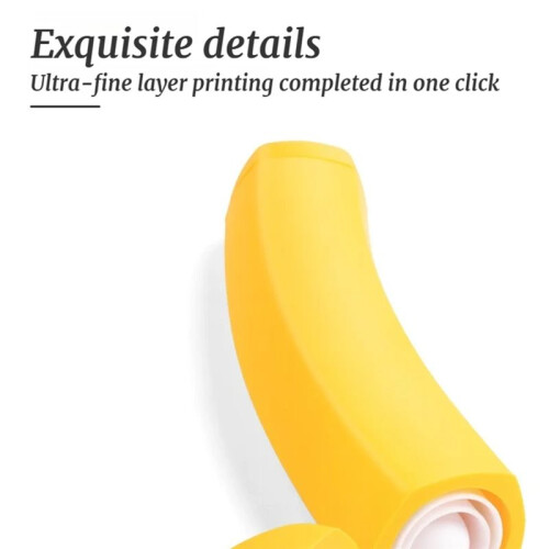 3D Printed Banana Telescopic Sword Simulation Fruit Toy & Ornament 1