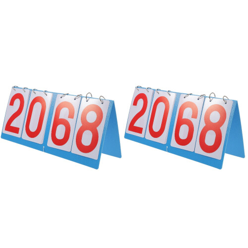2Pièces Porte-Score Flexible Durable Pour Matchs De Sport