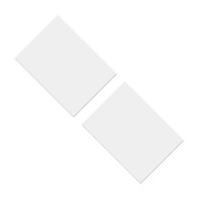 2Pièces Plaques Transparentes De Découpe Embossage Pour Bricolage