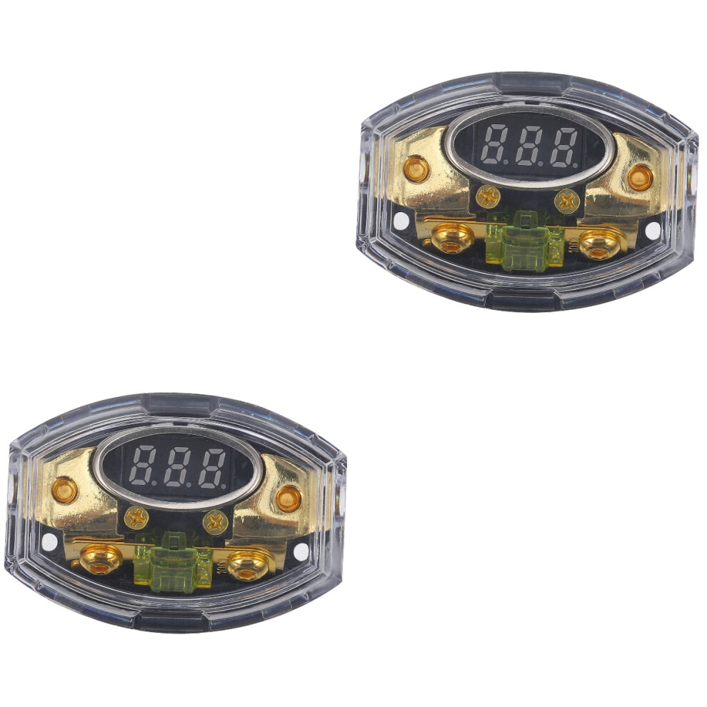 2Pcs Ground Distributor Block For Car Audio Multi Color Fuse 3701027366144