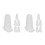 12Pcs Dishwasher Safe Silicone Nozzle Protectors for Cake Icing Tips 5