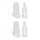 12Pcs Dishwasher Safe Silicone Nozzle Protectors for Cake Icing Tips 8