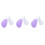 3Pièces Machine De Jambes Violet Pour Tonification Pelvienne 4