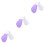 3Pièces Machine De Jambes Violet Pour Tonification Pelvienne 5