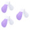 3Pièces Machine De Jambes Violet Pour Tonification Pelvienne 7