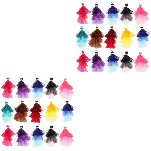 40Pièces Décorations Pompon Élégantes Pour Sac, Clé Rideaux 1