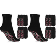 8Paires Hiver Hommes Coton Massage Chauffantes