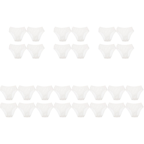28Pcs White Disposable Postpartum Underwear Breathable Flexible Pants 1