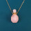 3Pièces Flacon Pendentif En Fluorite Rose, Et 11