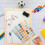 2Sets Creative Double Side Cork White Boards Assorted Color Office Use 5