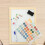2Sets Creative Double Side Cork White Boards Assorted Color Office Use 6