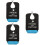 3Pcs Black Folding Adult Bibs Adjustable Comfortable Elderly Aprons 6