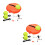 2Sets Tennis Trainer Solo Oefenhulpmiddel Met Stevige Basis 5