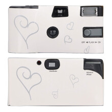 Retro Disposable Camera 35mm 27-Exposure Film with Flash for Events