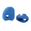 2 Pcs Silicone Violin Viola Bow Grip Corrector Soft Reusable Teaching Aid Blue 11