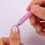 2Stk Nagelpunkt Malstift Blumenmuster Nageldesign Tool Bunt Metall 6