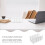 2St Cd Storage Box Transparant Stevig Plastic Met Modern Design 8