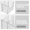 2St Cd Storage Box Transparant Stevig Plastic Met Modern Design 9
