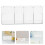 2St Cd Storage Box Transparant Stevig Plastic Met Modern Design 11