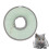 2Pièces Colliers Protection Post- Élégants Pour Chats, Vert 8