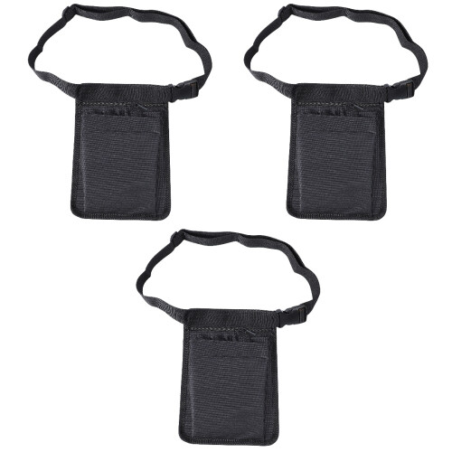 3Pièces Sac Ceinture Infirmière Noir Multi-Usages Durable 1