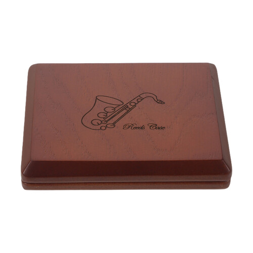 Holz-Reed-Box Für Saxophon Und Klarinette