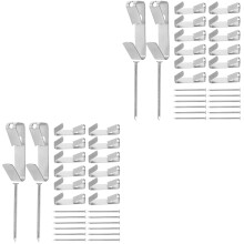 40Sets Duurzame Ijzeren Fotohangers Voor