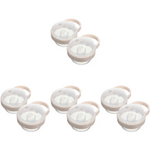 8Stk Schnullerhalter Baby Aufbewahrung Transparent PP Für Unterwegs