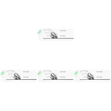 4Sets Papier Wenkbrauw Sjablonen Assortiment Voor Symmetrische Make-Up
