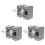 6St Power Distribution Box Grijs, Circuit Breaker Cover ABS St 1