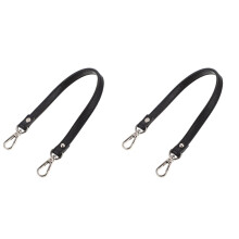 2Stk Eleganter Silberner Umhängeriemen Für DIY Taschen Ersatz