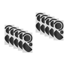 Pieds Souris Adhésifs Noir Antidérapants Accessoire Pièce