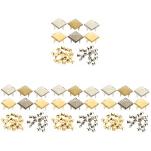 320Pièces Rivets Pyramidaux Colorés Clous Décoratifs Vêtements Sacs
