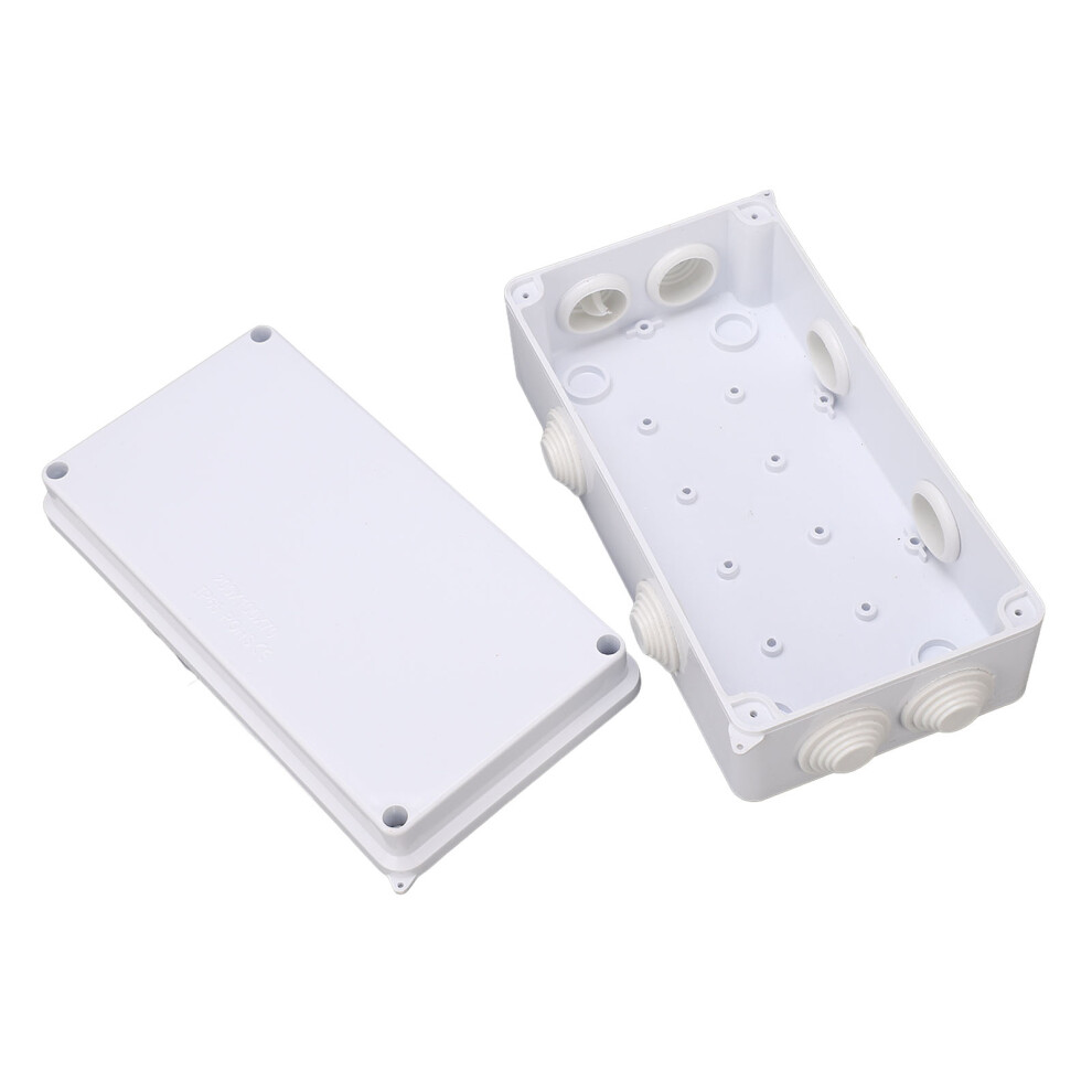Weatherproof Abs Electrical Junction Box 200X100x70mm Ip65 Sturdy Enclosure 4661386420316